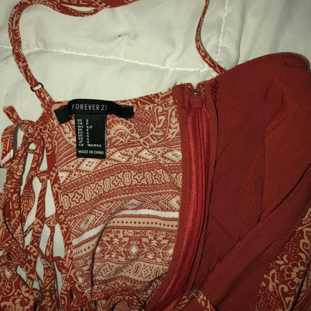 Print Mini Dress - Picture 3 of 4